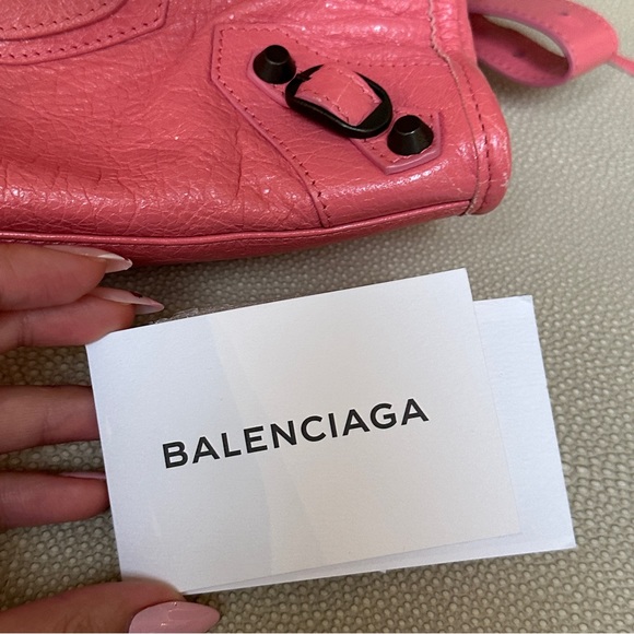 100% AUTHENTIC Balenciaga coral bag - Picture 4 of 6
